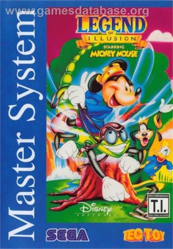 Cover Legend of Illusion Starring Mickey Mouse for Master System II
